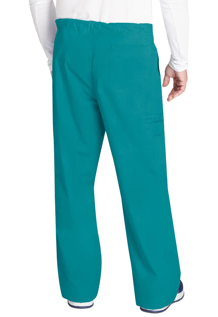 Cherokee Scrubs Unisex 5-Pocket Drawstring Cargo Pant Teal | scrub-supply.com