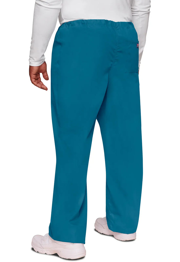 Cherokee Scrubs 3-Pocket Unisex Drawstring Cargo Pant Caribbean Blue | scrub-supply.com