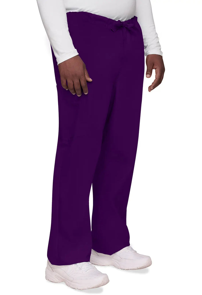 Cherokee Scrubs Unisex 3-Pocket Drawstring Cargo Pant Eggplant | scrub-supply.com