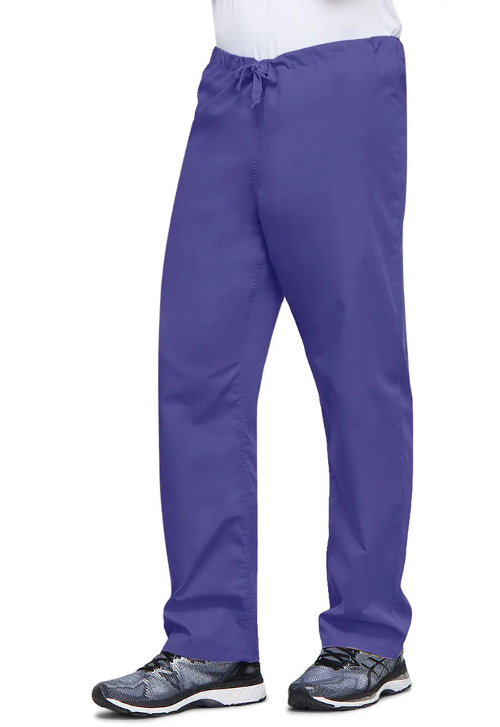 Cherokee Scrubs Unisex 3-Pocket Drawstring Cargo Pant Grape | scrub-supply.com