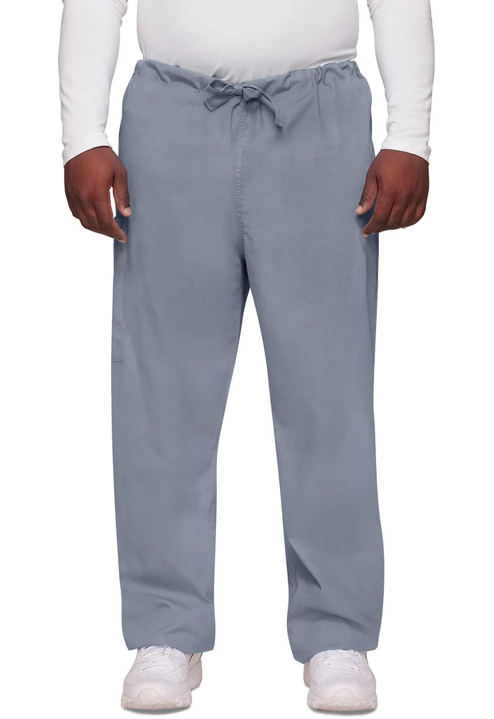 Cherokee Scrubs 3-Pocket Unisex Drawstring Cargo Pant Grey | scrub-supply.com