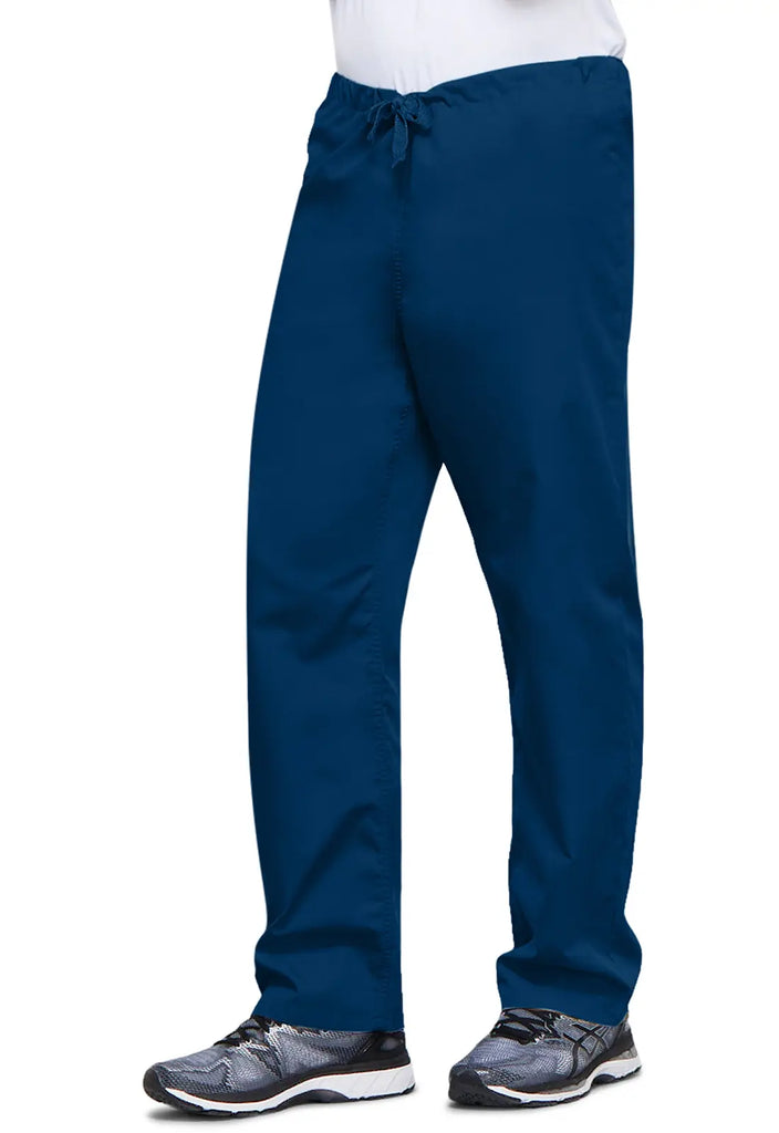 Cherokee Scrubs Unisex 3-Pocket Drawstring Cargo Pant Navy | scrub-supply.com