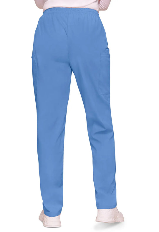 Cherokee Scrubs Women's Pull-on Cargo Pant Ceil Blue | scrub-supply.com