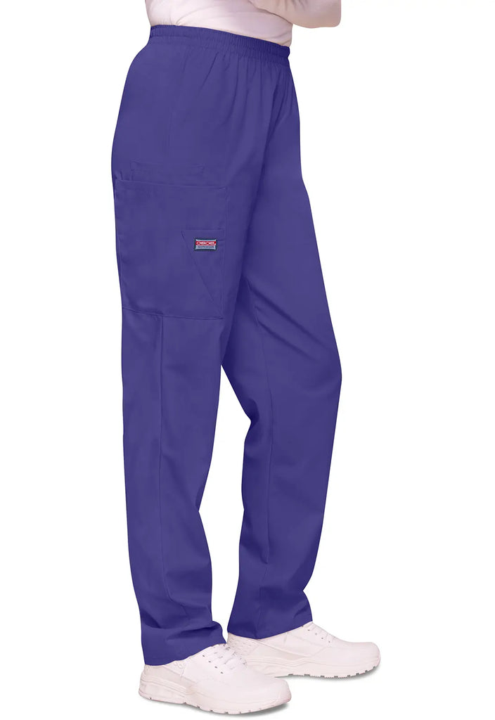 Cherokee Scrubs Women's Pull-on Cargo Pant Grape | scrub-supply.com