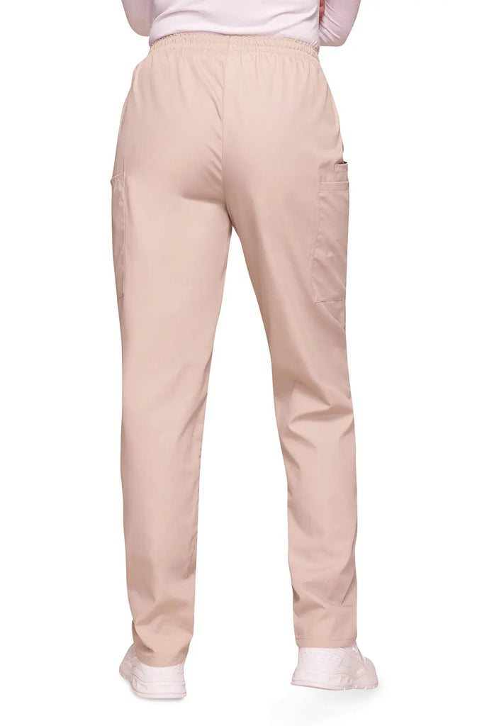 Cherokee Scrubs Women's Pull-on Cargo Pant Khaki | scrub-supply.com