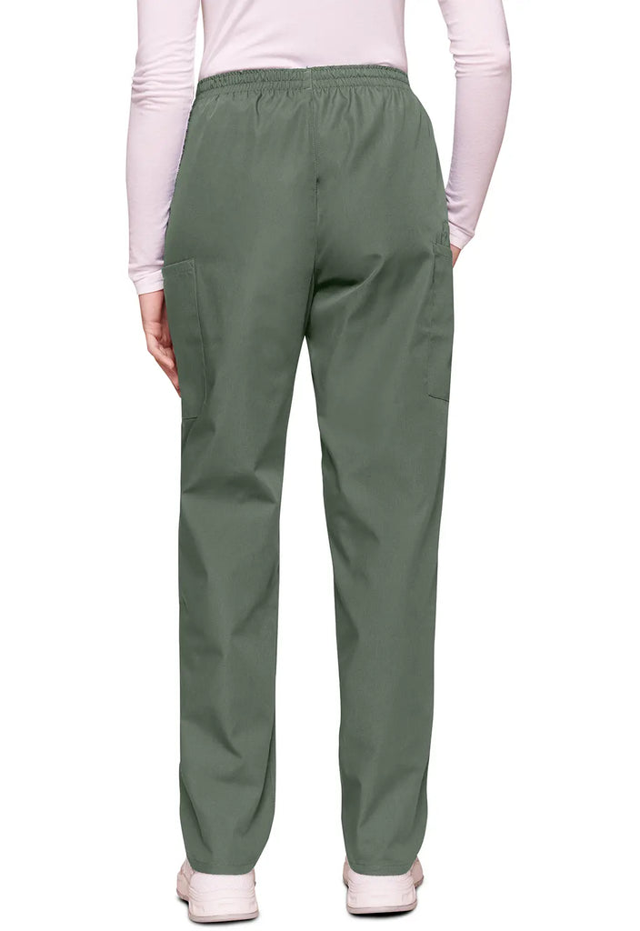 Cherokee Scrubs Women's Pull-on Cargo Pant Olive | scrub-supply.com