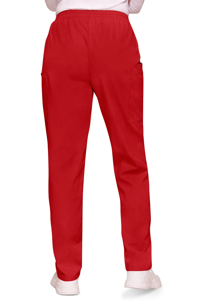 Cherokee Scrubs Women's Pull-on Cargo Pant Red | scrub-supply.com