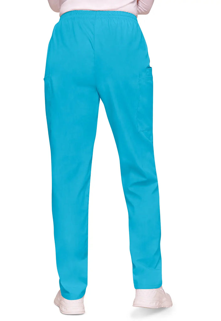 Cherokee Scrubs Women's Pull-on Cargo Pant Turquoise | scrub-supply.com