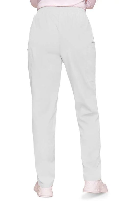 Cherokee Scrubs Women's Pull-on Cargo Pant White | scrub-supply.com