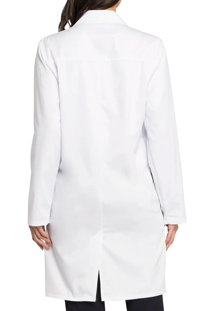 Cherokee Scrubs Core Stretch 38" Unisex Lab Coat White | scrub-supply.com