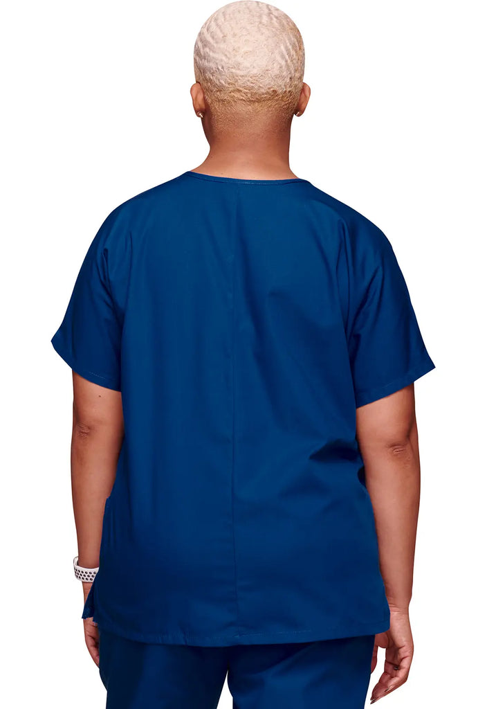 Cherokee Scrubs 3-Pocket V-Neck Top Galaxy Blue | scrub-supply.com