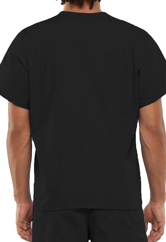 Cherokee Scrubs Unisex V-Neck Tunic Black | scrub-supply.com