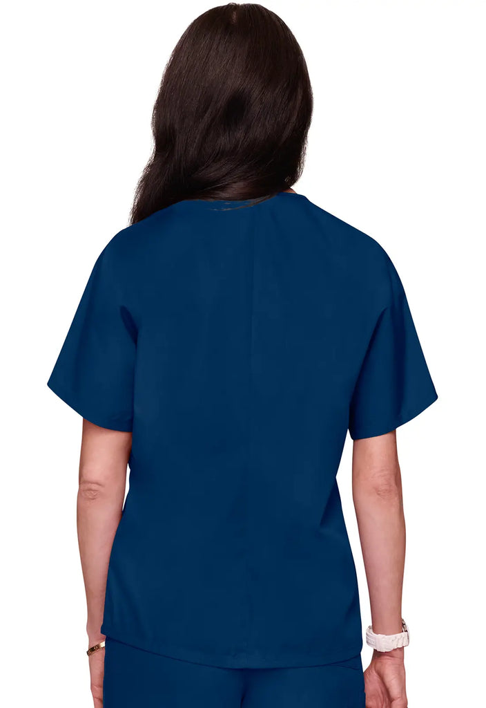 Cherokee Scrubs Unisex V-Neck Tunic Navy | scrub-supply.com