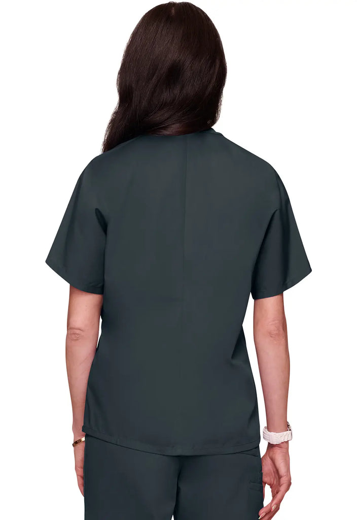 Cherokee Scrubs Unisex V-Neck Tunic Pewter | scrub-supply.com