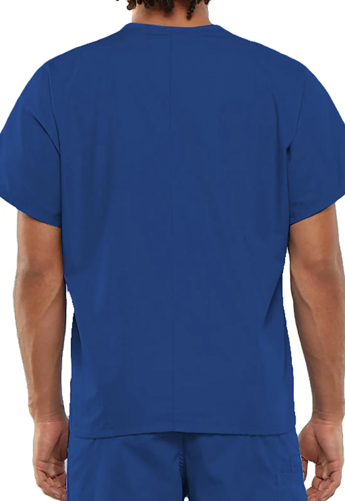 Cherokee Scrubs Unisex V-Neck Tunic Royal Blue | scrub-supply.com