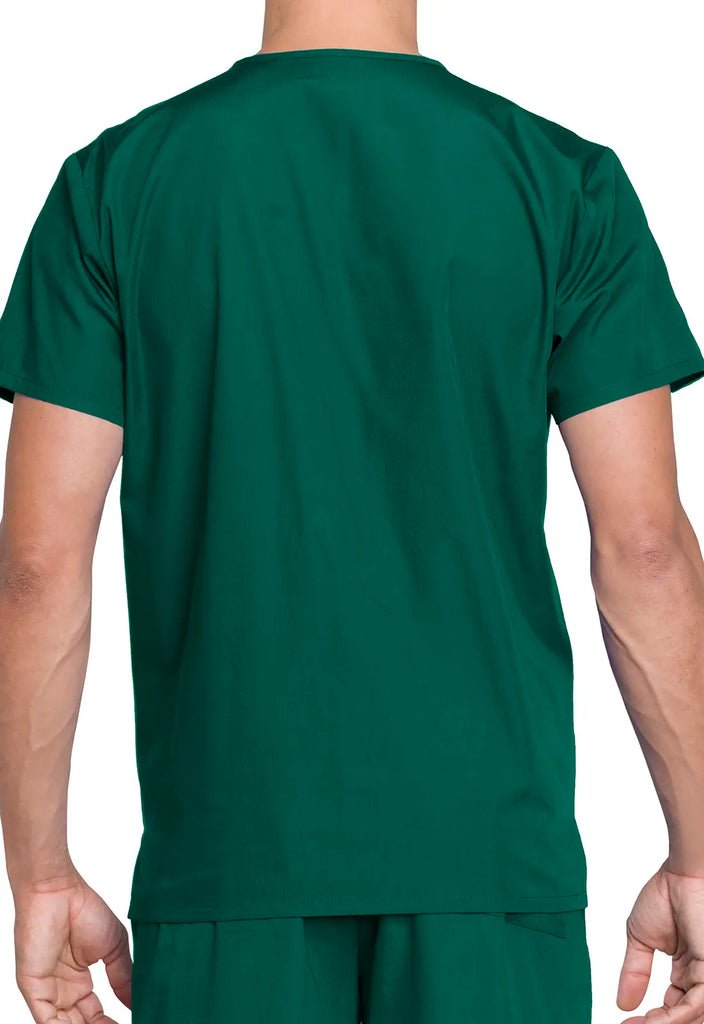 Cherokee Scrubs Unisex Top and Pant Set Hunter Green | scrub-supply.com