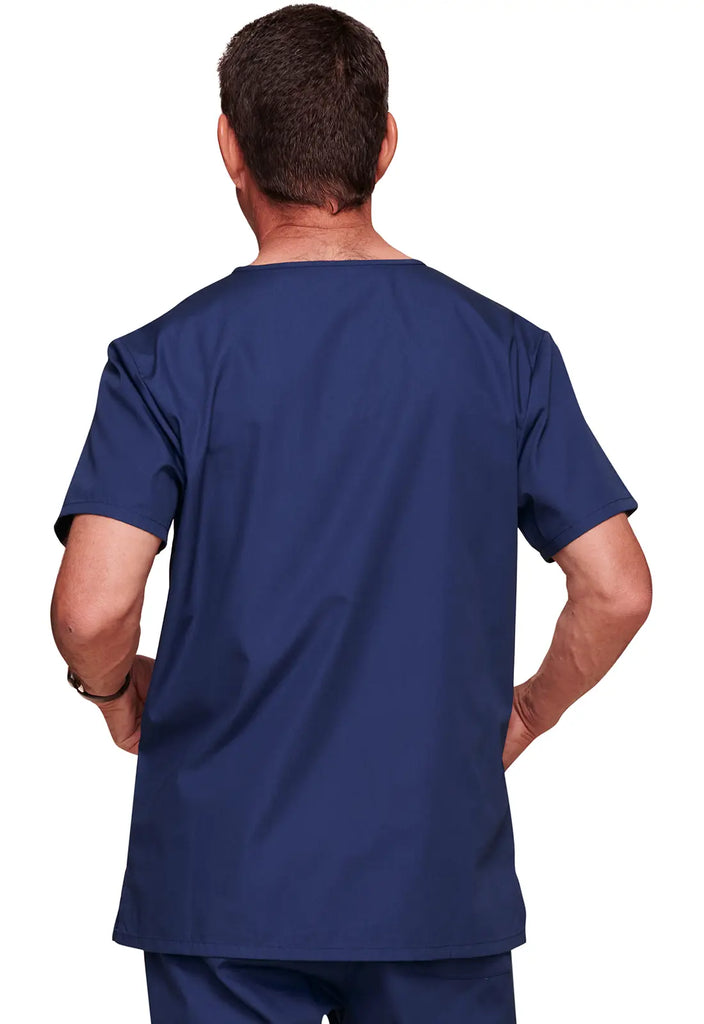 Cherokee Scrubs Unisex Top and Pant Set Navy | scrub-supply.com