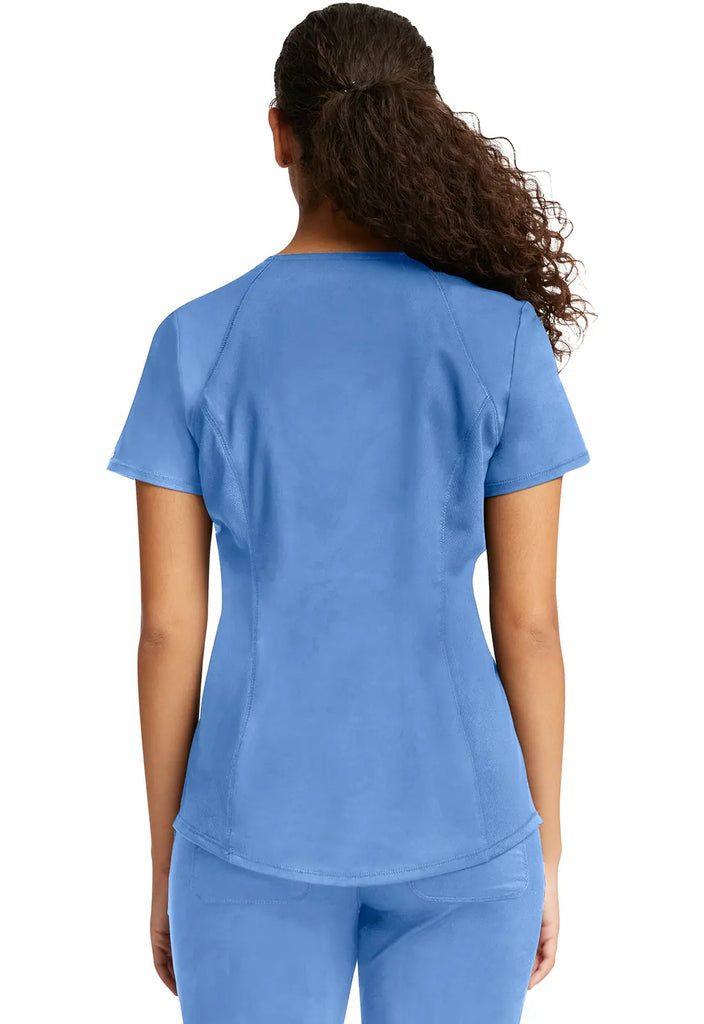 Cherokee Scrubs Women's V-Neck Top Ceil Blue | scrub-supply.com