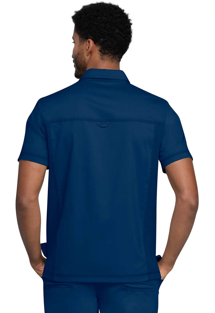 Cherokee Scrubs Men's Polo Shirt Navy | scrub-supply.com