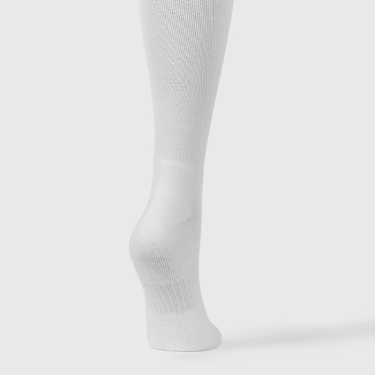 Wink Scrubs Unisex Compression Socks White | scrub-supply.com