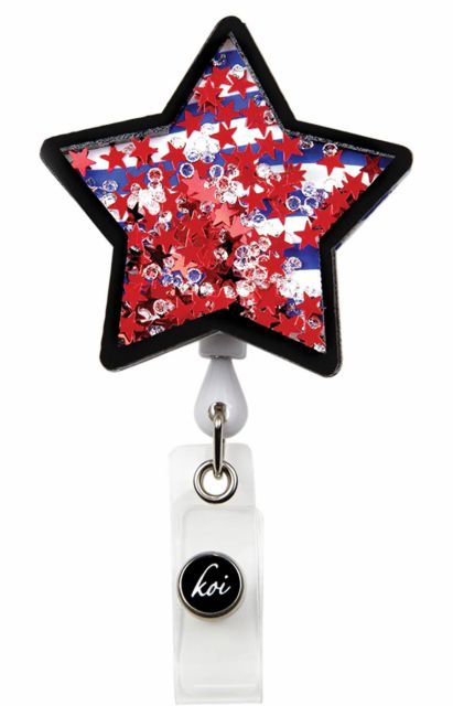 Koi Shaker Badges Star - A156-STA-OS by scrub-supply.com