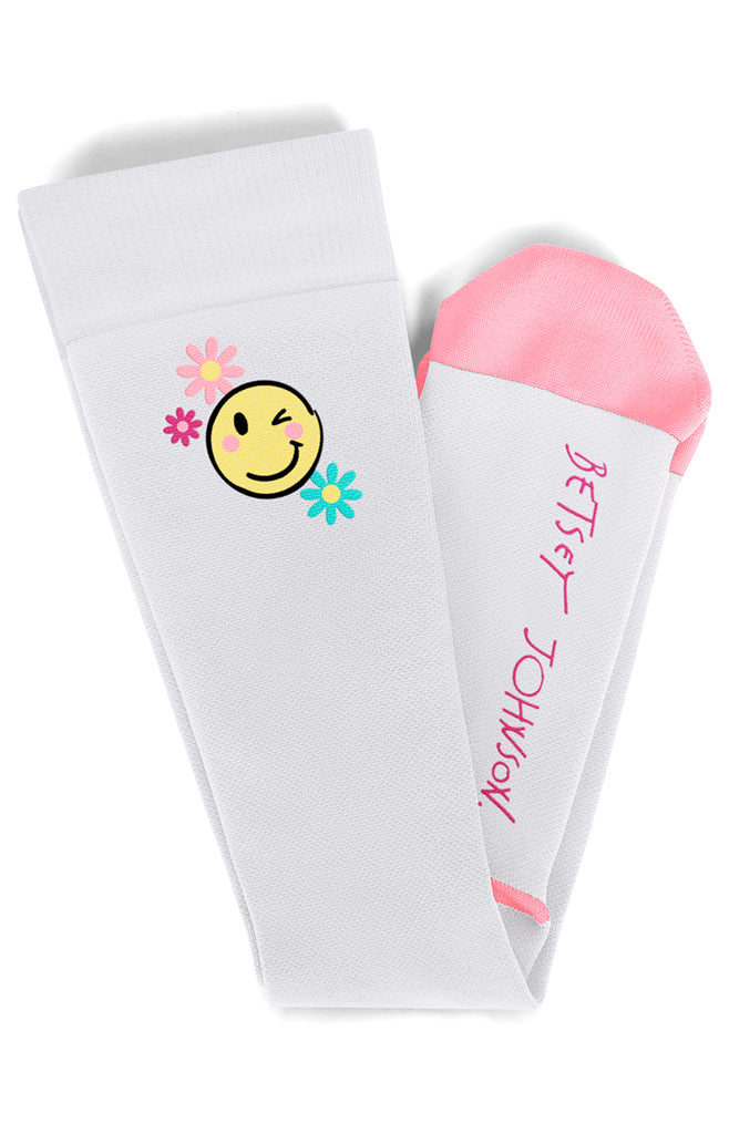 Koi Compression Socks 2-pac Berry Happy - BA179-BRH-M-L by scrub-supply.com