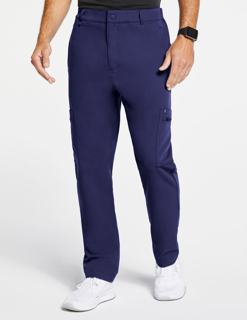 Jaanuu Men's 11-Pocket Relaxed-Fit Pant Navy - J85020-NAVW-XL by scrub-supply.com