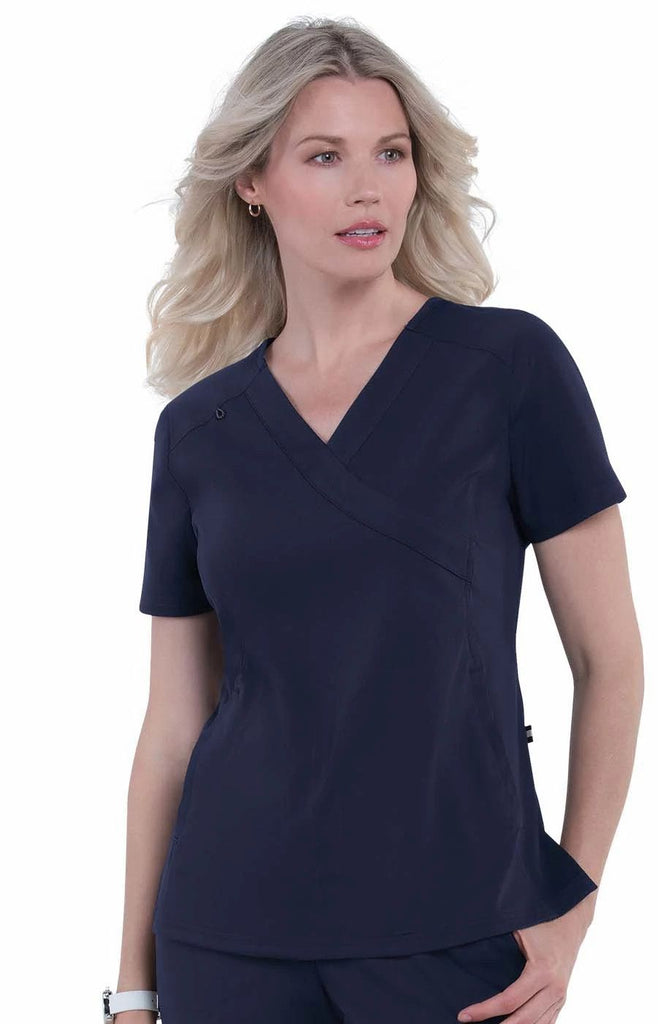 Koi All or Nothing Top Navy - 1025-12-5X by scrub-supply.com