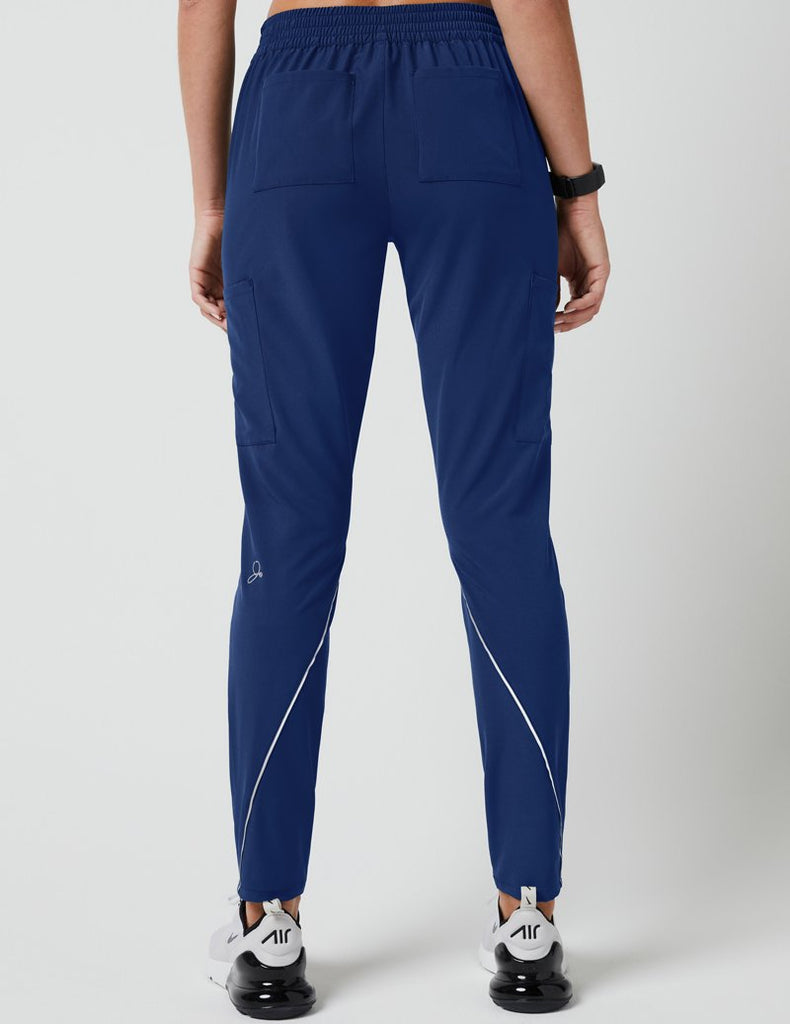 Jaanuu Charge Cargo Drawcord Pant Estate Navy Blue -  by scrub-supply.com