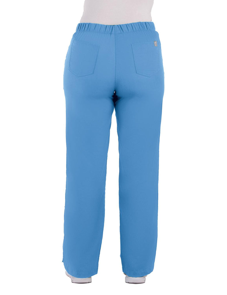 Life Threads Women's Classic Pant Ceil Blue -  by scrub-supply.com