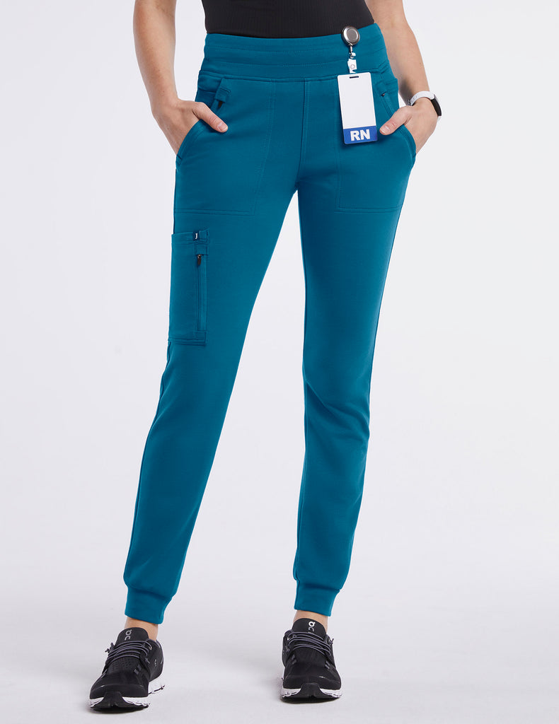 jaanuu - Clothing - Women's 10-Pocket Jogger - Full Size All Color -  KreziCart