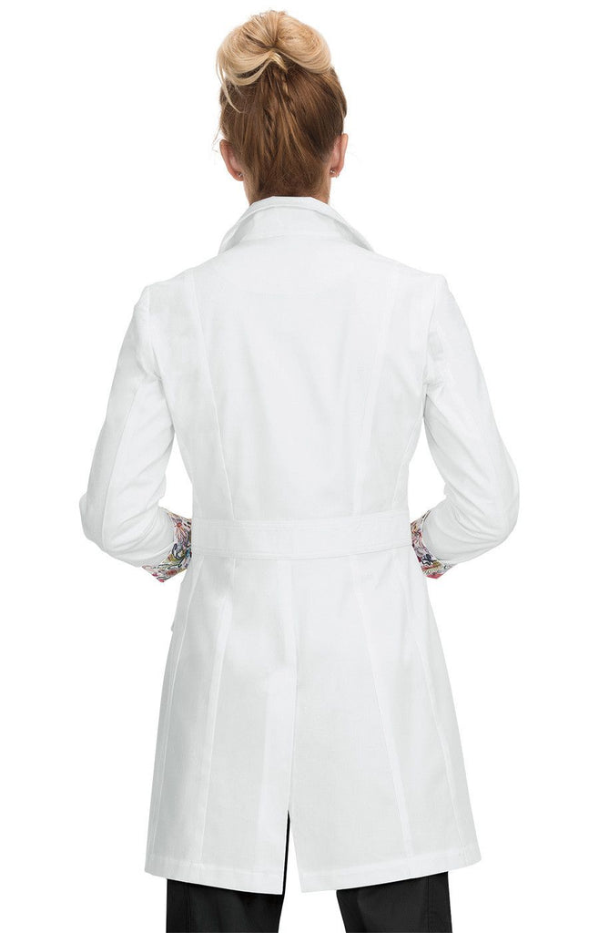 Koi Geneva Lab Coat White -  by scrub-supply.com