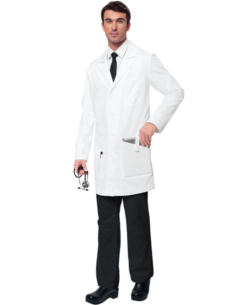 Koi Jack Lab Coat White - 433-01-3X by scrub-supply.com