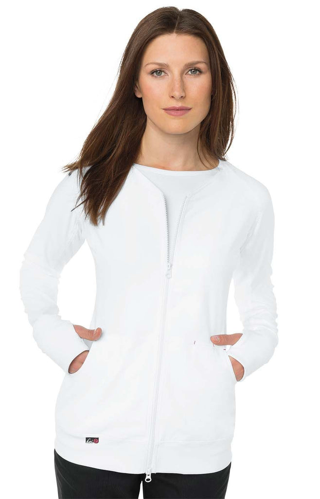 Koi Clarity Jacket White - 445-01-3X by scrub-supply.com