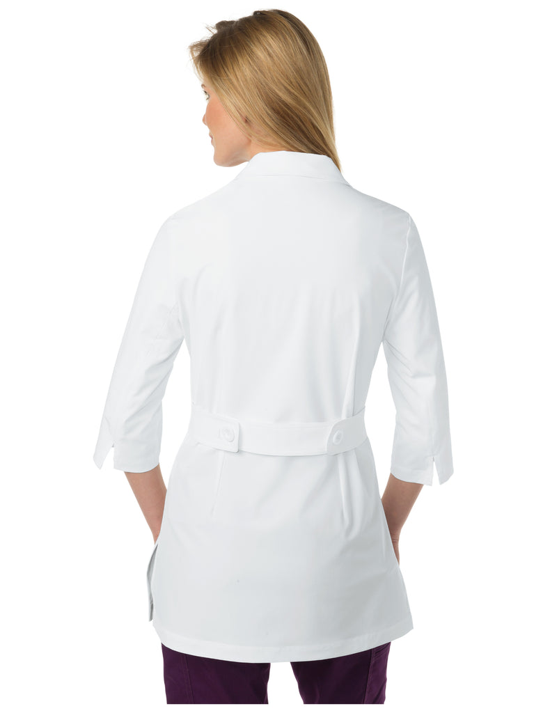 Koi Amber Lab Coat White -  by scrub-supply.com