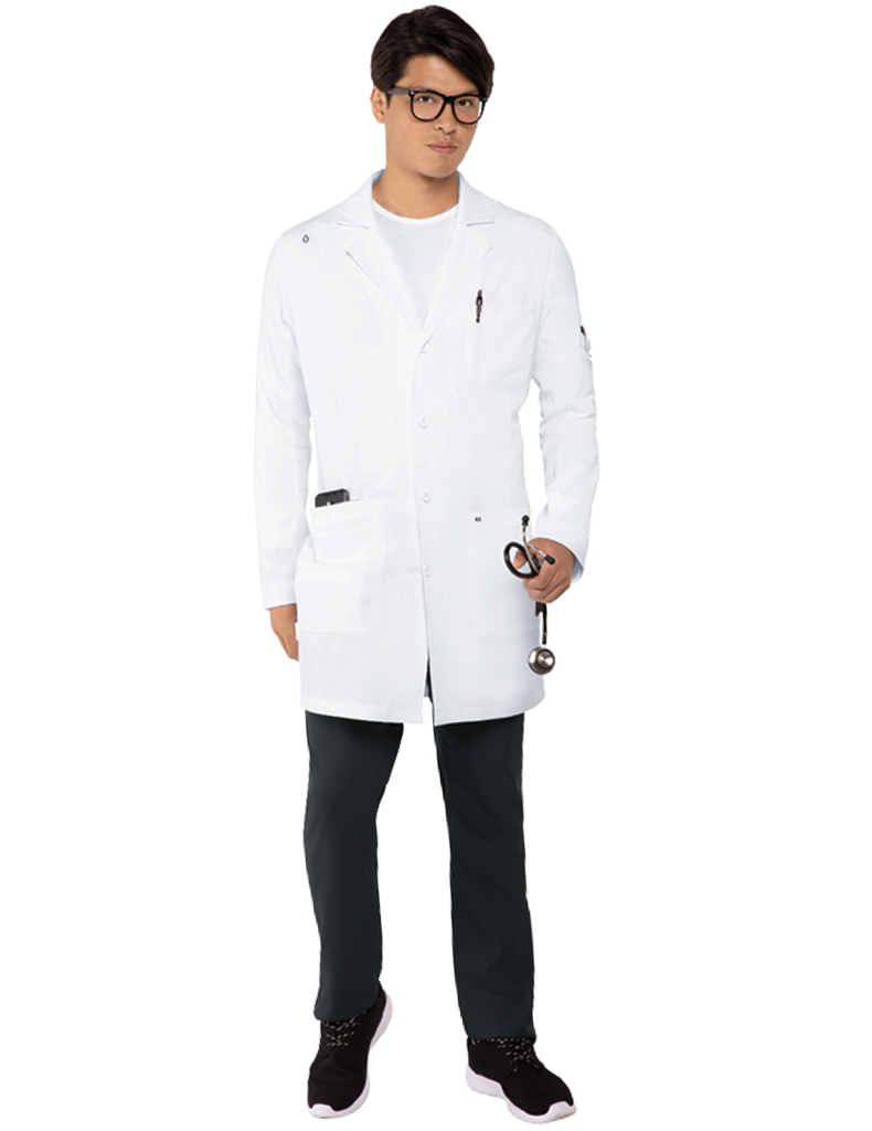 Koi His Everyday Lab Coat White - 456-01-5X by scrub-supply.com