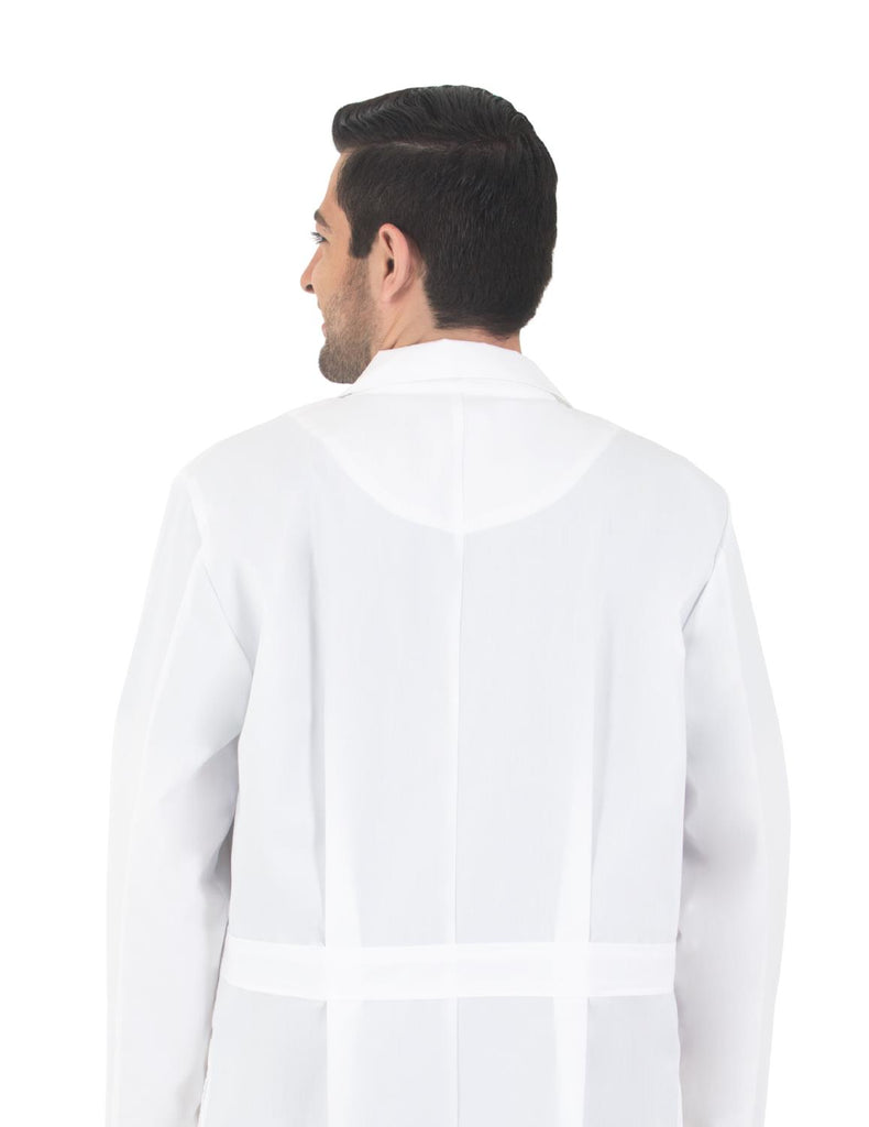 Life Threads Men's Professional Lab Coat White -  by scrub-supply.com