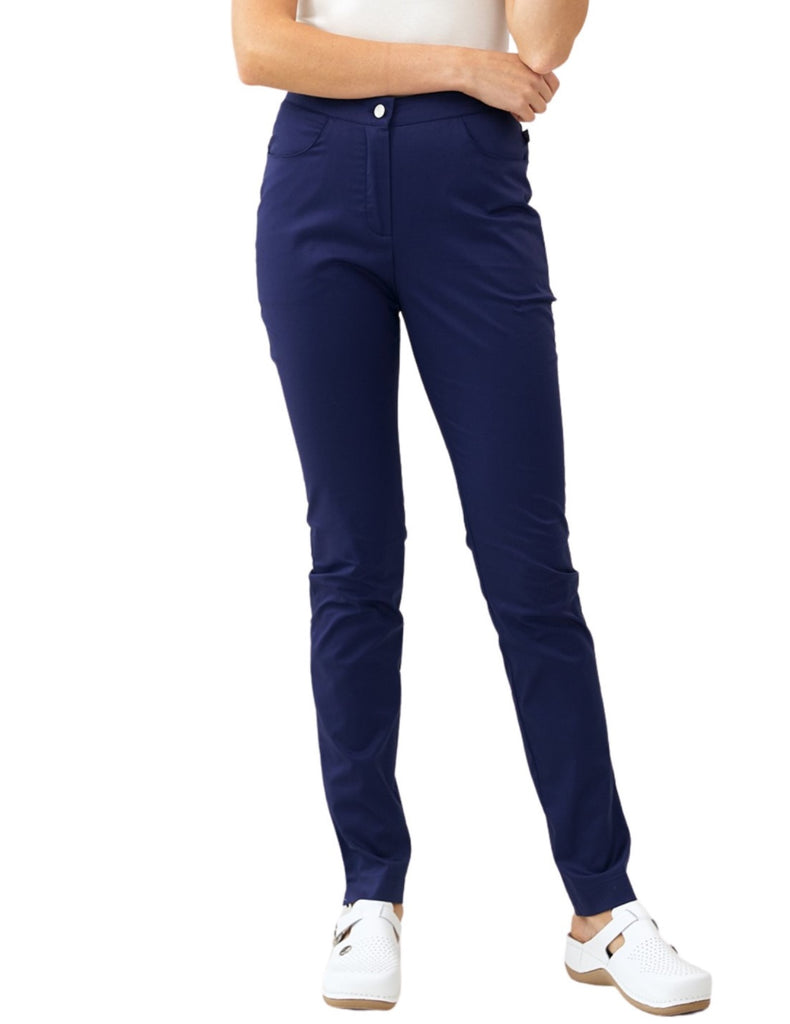Treat in Style Skinny Pants Blue - LK3033-0200-0-54 by scrub-supply.com