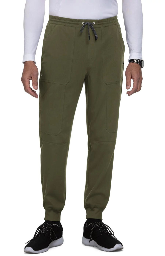 Koi Day to Night Jogger - Tall Olive Green - 608T-57-3X by scrub-supply.com