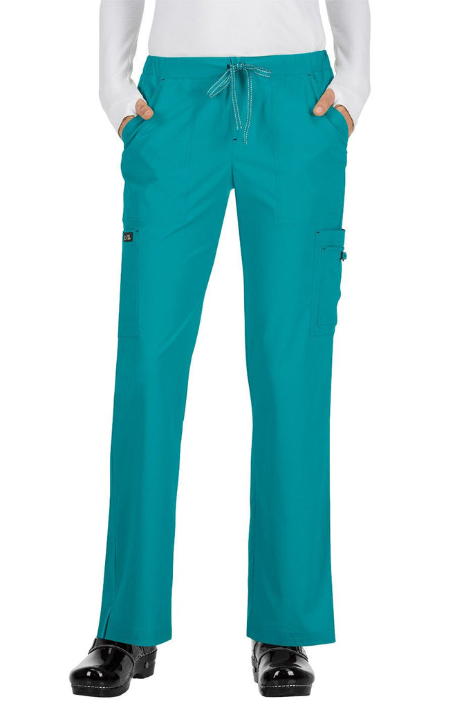 Koi Holly Pant - Plussize Teal - 731-121-5X by scrub-supply.com