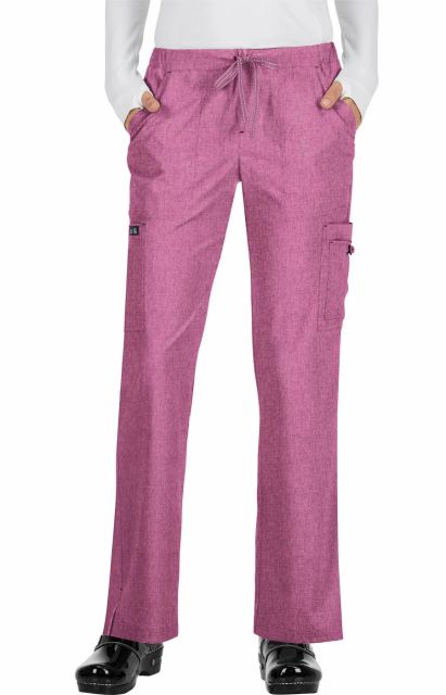 Koi Holly Pant - Tall Heather Azalea Pink - 731T-131-XL by scrub-supply.com