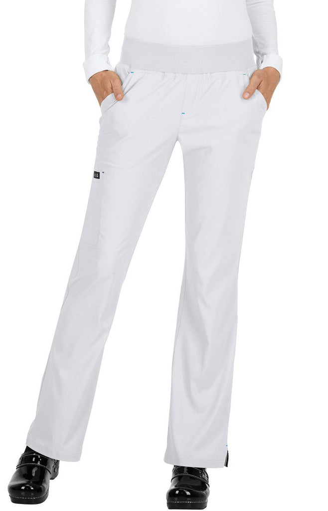 Koi Laurie Pant - Plussize White - 732-01-5X by scrub-supply.com