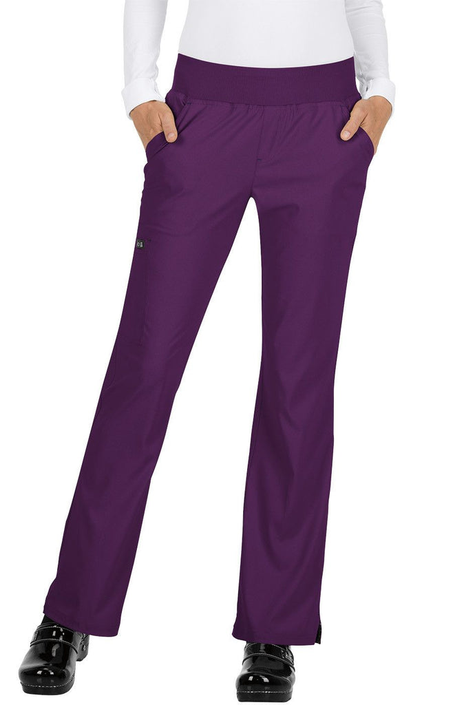 Koi Laurie Pant - Plussize Eggplant - 732-105-5X by scrub-supply.com