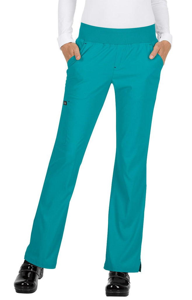 Koi Laurie Pant - Petite Teal - 732P-121-3X by scrub-supply.com