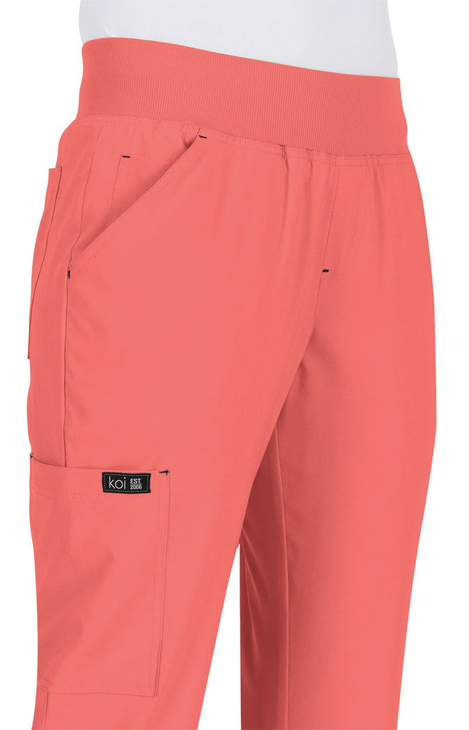 Koi Laurie Pant - Petite Coral - 732P-126-3X by scrub-supply.com