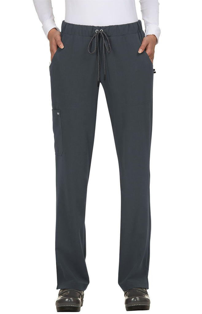 Koi Everyday Hero Pant - Plussize - Tall Charcoal - 739T-77-3X by scrub-supply.com