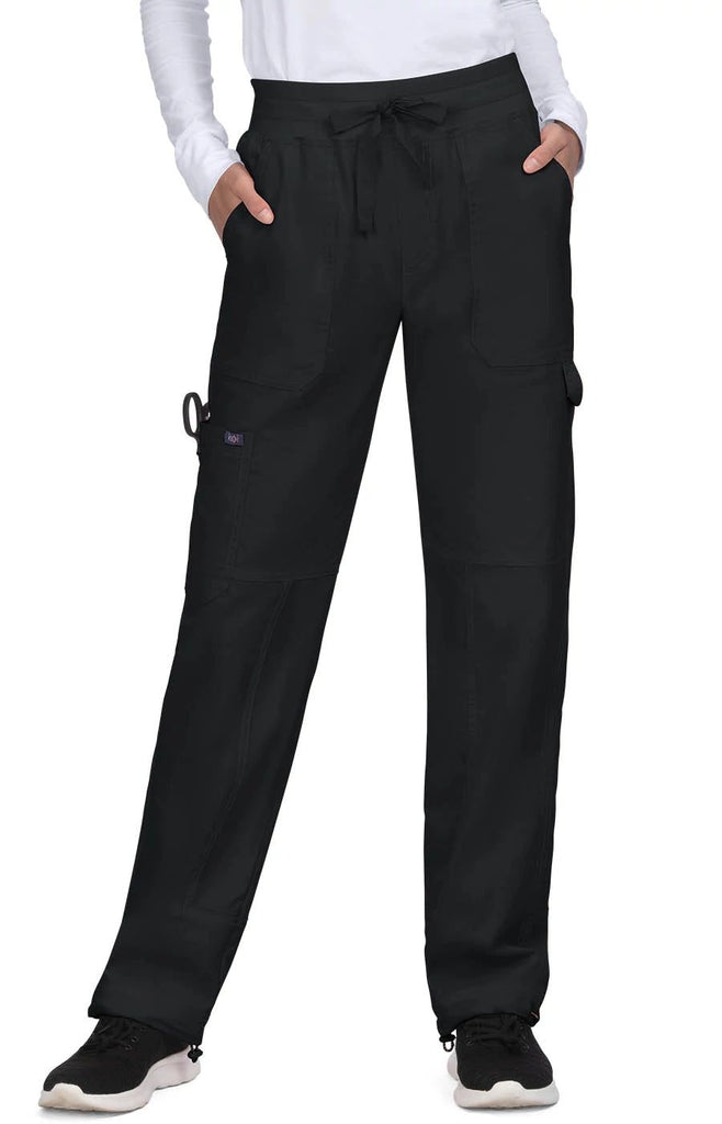 Koi Stretch Alma Pant - Tall Black - 751T-02-XL by scrub-supply.com