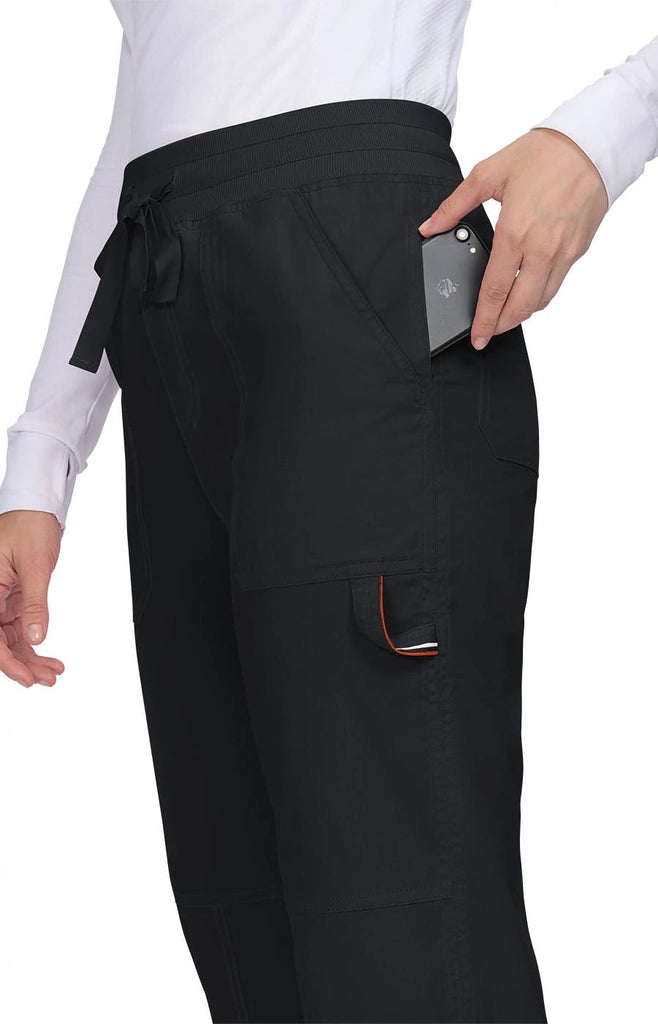 Koi Stretch Alma Pant - Tall Black -  by scrub-supply.com