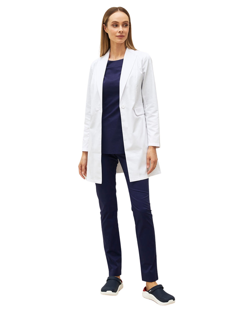 Treat in Style Medical Lab Coat White -  by scrub-supply.com