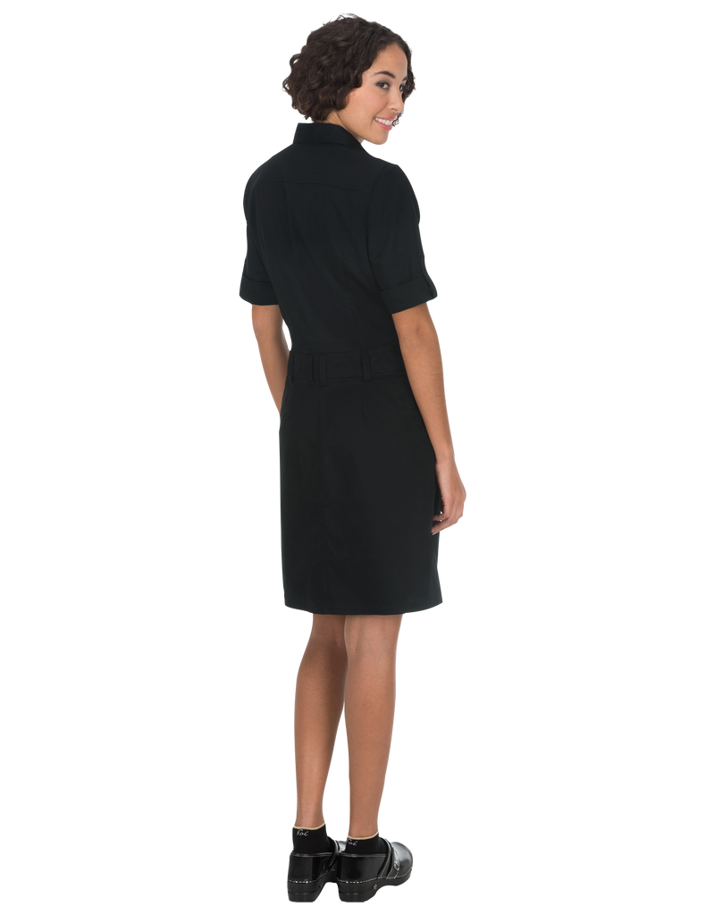 Koi Alexandra Dress Black -  by scrub-supply.com
